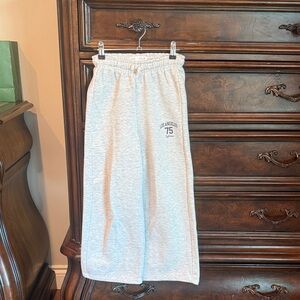 Zara Gray Kids Sweatpants with Los Angeles Print